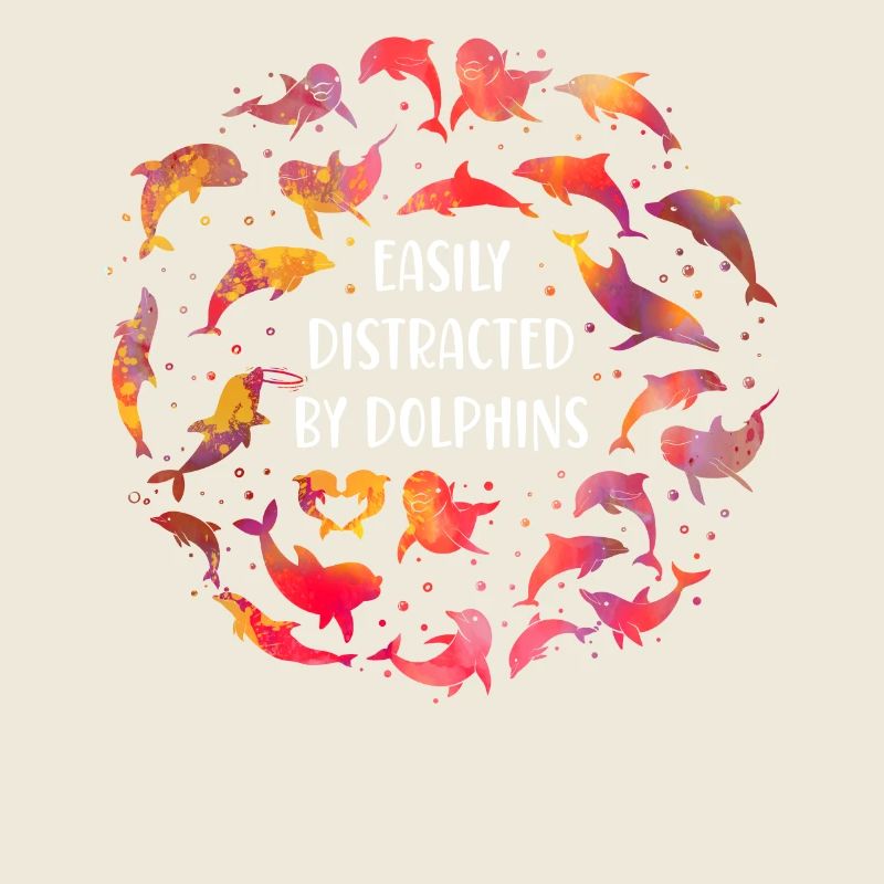 Dauphin facilement distrait par
