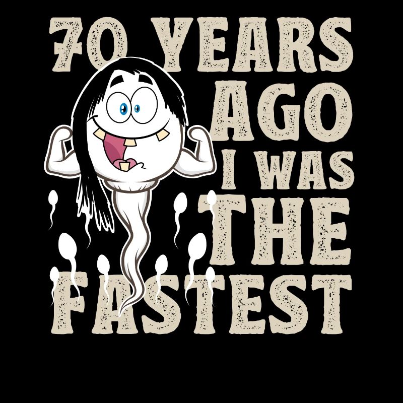 70e anniversaire 70 ans J’étais le plus rapide