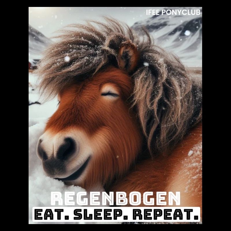 Regenbogen Mottoshirt