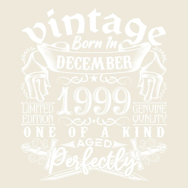 1999 Décembre 1999 anniversaire December 1999
