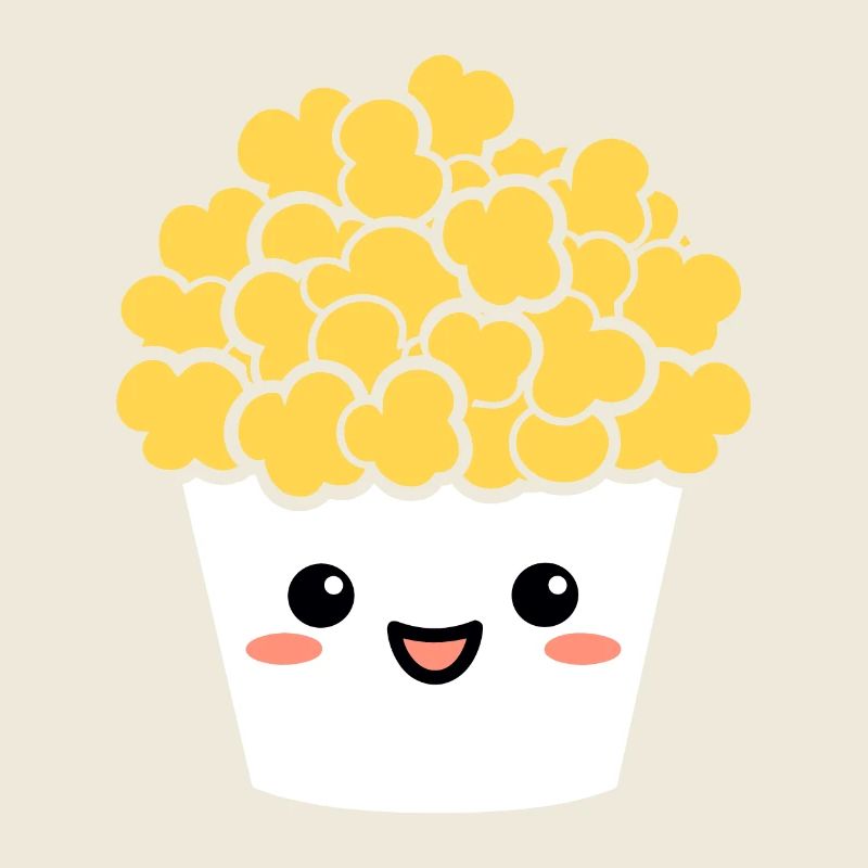 Humour pot de popcorn