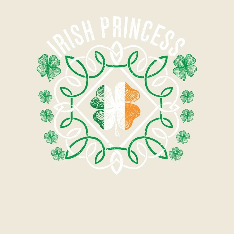 Noeud celtique de princesse irlandaise Saint-Patrick