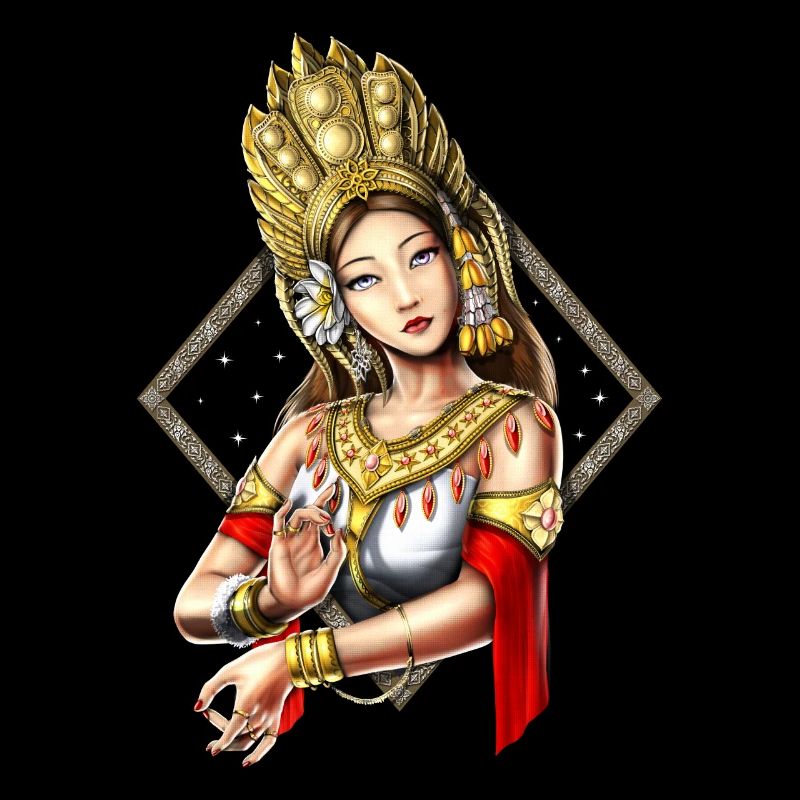 Cambodian Khmer Apsara Dancer