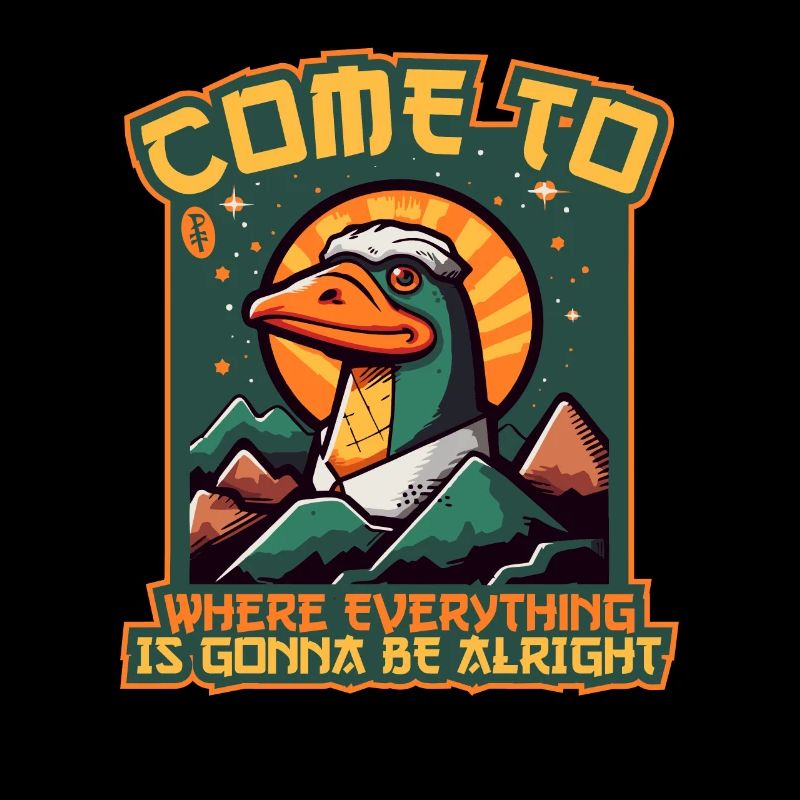 Everything Will Be Alright: The Self-Confident Business Duck
