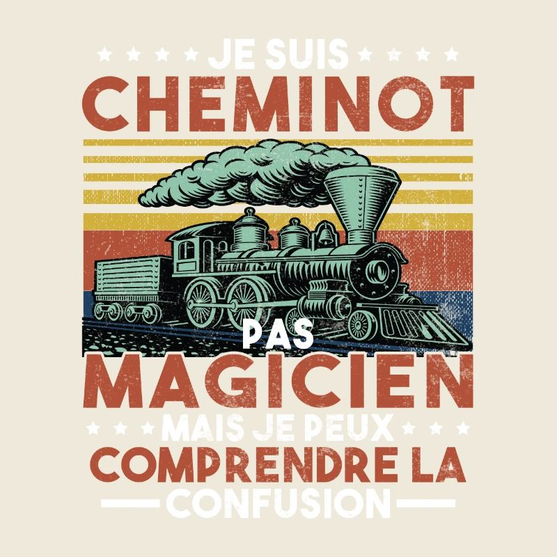 Cheminot Conducteur De Train Chemin De Fer
