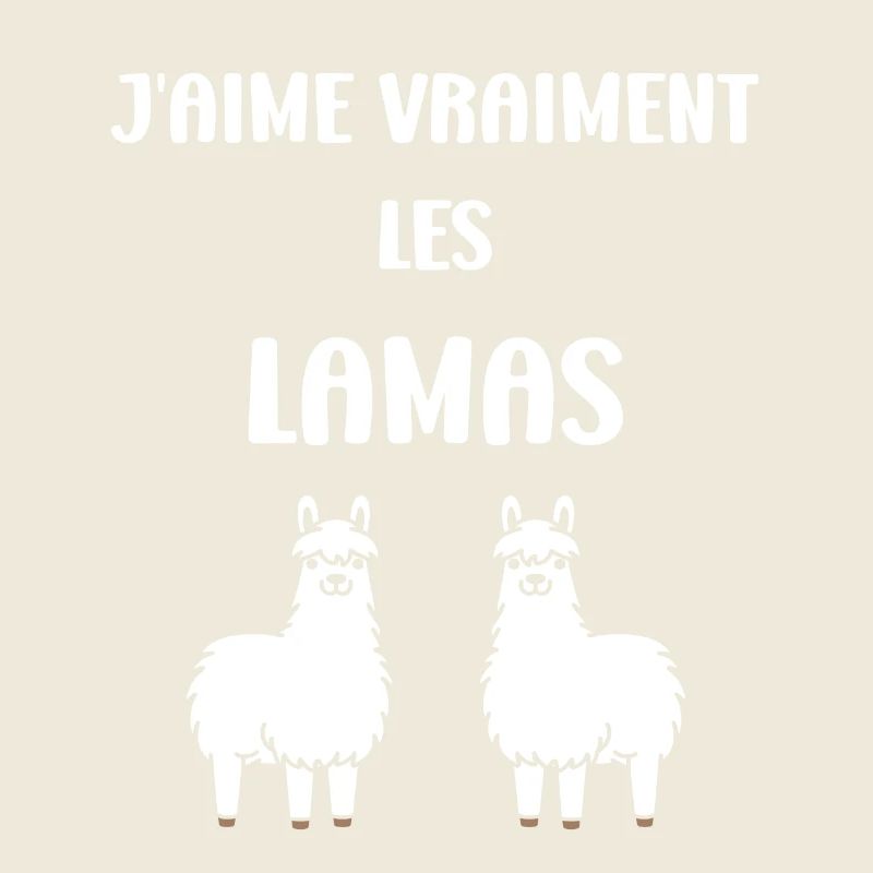 Humour mignon petit lama