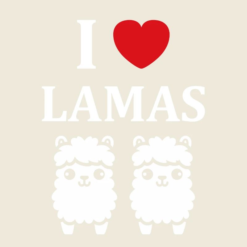 Humour mignon petit lama