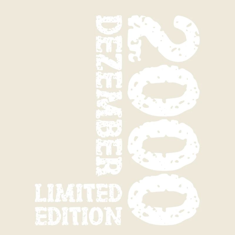 2000 Dezember Limited Edition 23. Geburtstag Deko