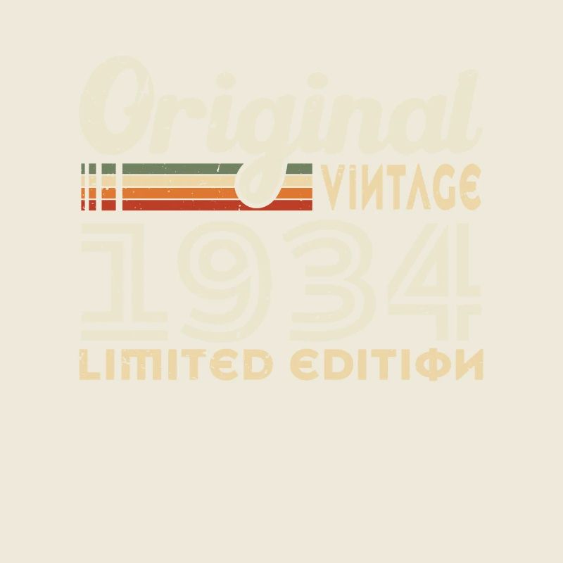 Original 1934 90th Anniversary Vintage Gift