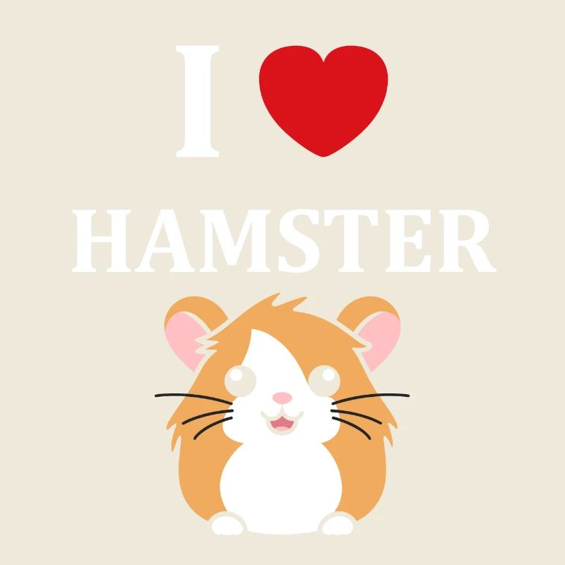 Mignon Humour petit hamster