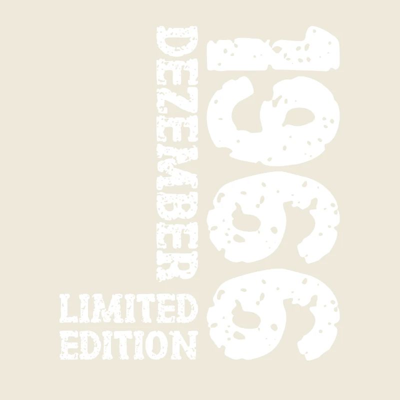 1966 Dezember Limited Edition 57. Geburtstag Deko