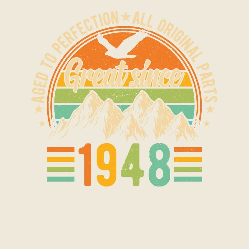 Anniversaire 76 Rétro 1948