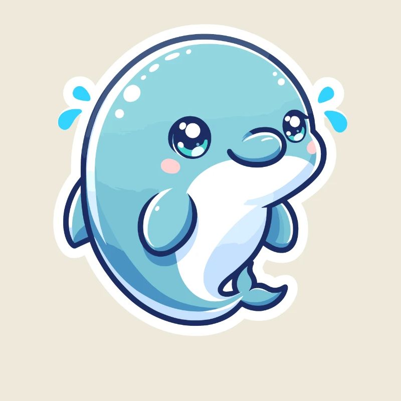 Delfin Kawaii
