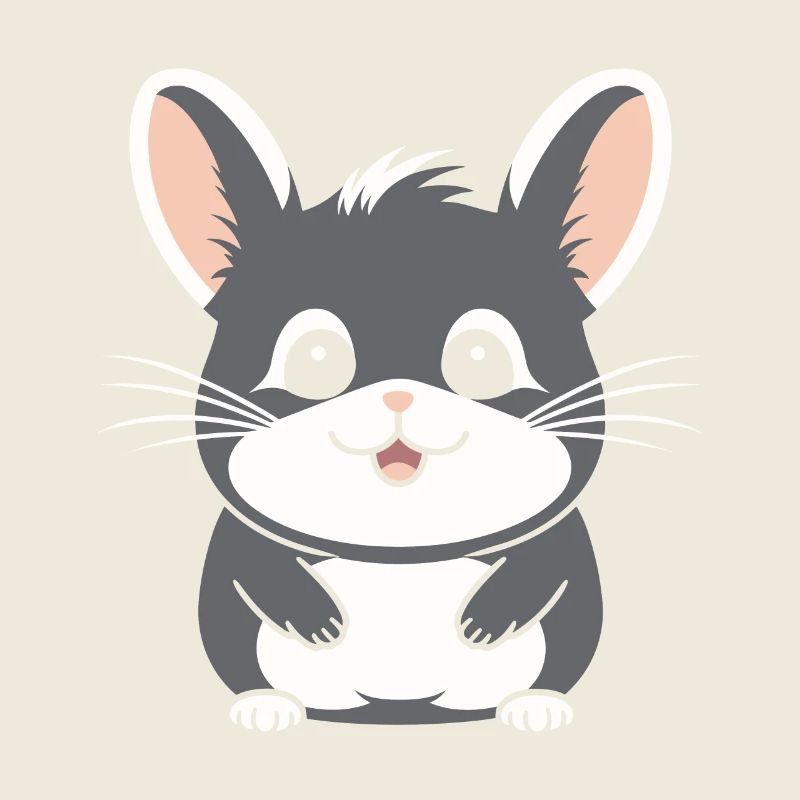 Petit chinchilla mignon