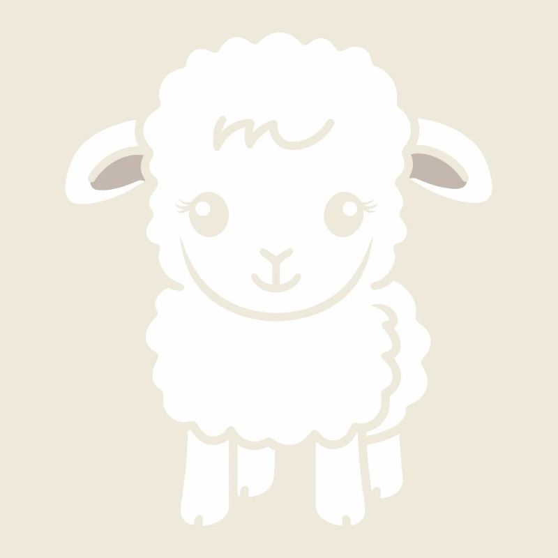 Bébé mouton petit brebis