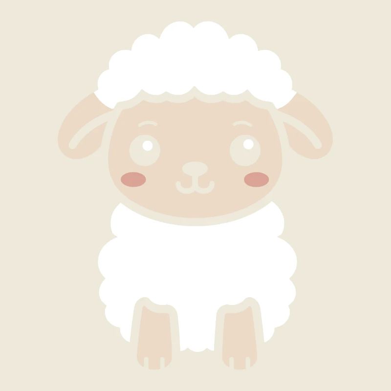 Bébé mouton petit brebis