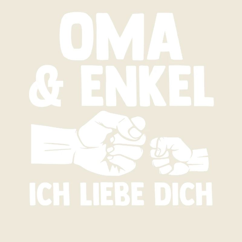 Oma Großmutter und Enkel