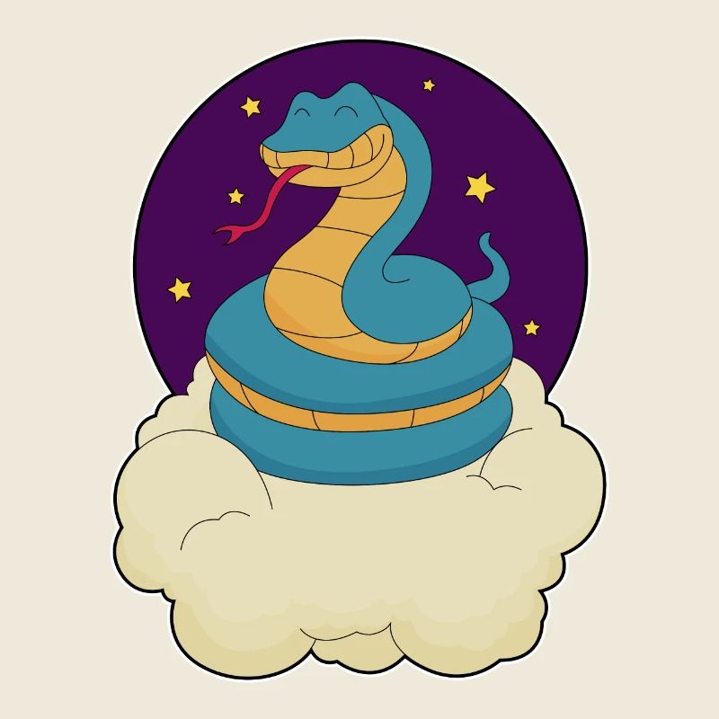 Nuages serpents