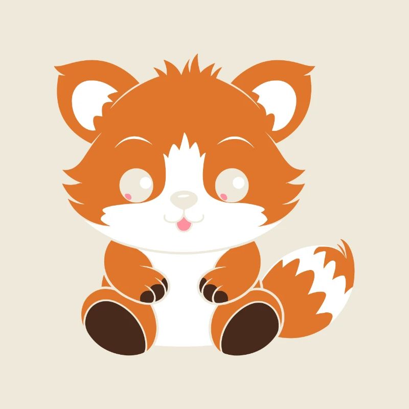 Fox Love Little Red Panda