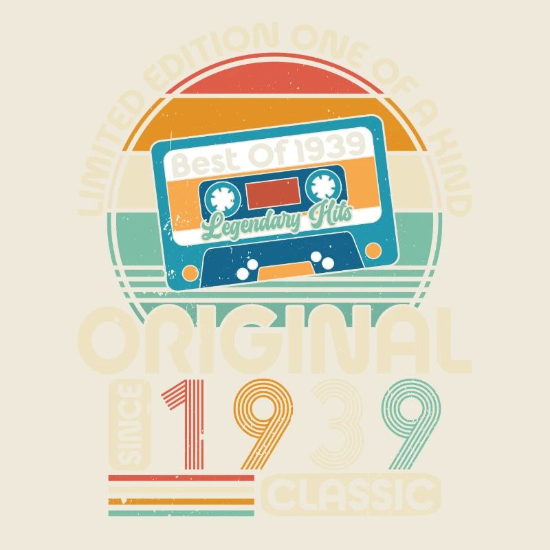 Vintage 1939 - Birthday Saying 85 Years