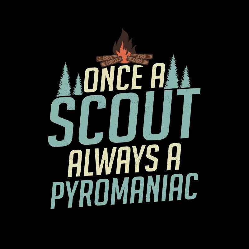 Flame Keeper Scout: Pyromaniac at Heart Tee