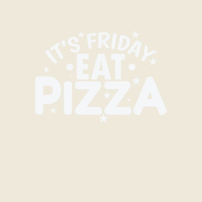C’est vendredi Mangez de la pizza, du salami et du fromage