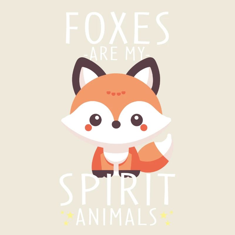 Charming Kawaii Fox Design For Nature Enthusiasts