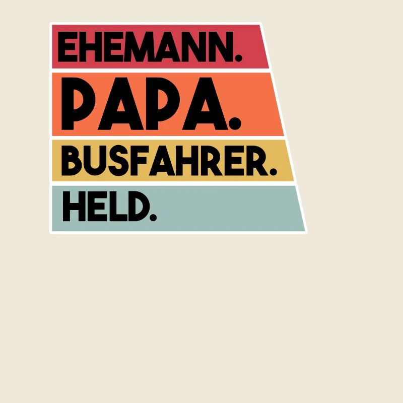 Busfahrer Papa Vatertag