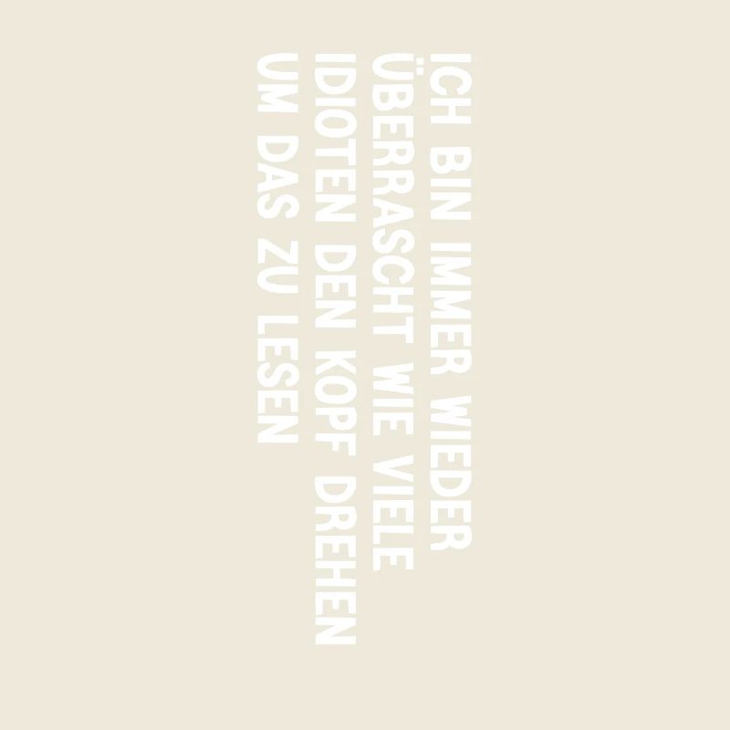 Überraschende Idioten-Drehung