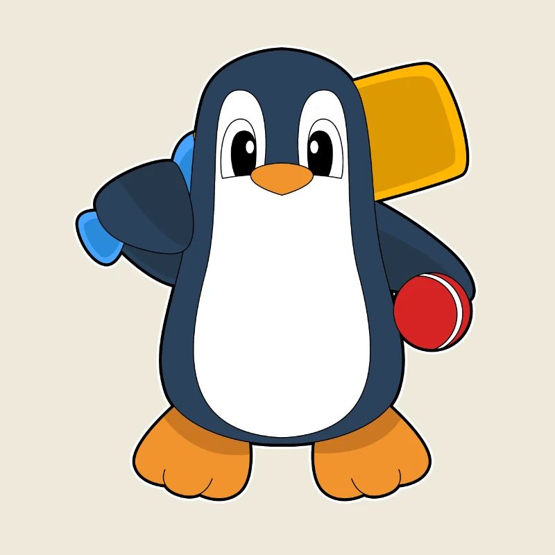Pinguin Cricket Cricketschläger