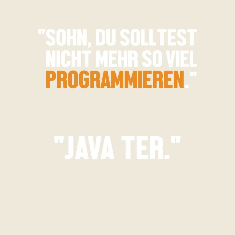 Sohn Programmieren Ja Vater Developer Coder