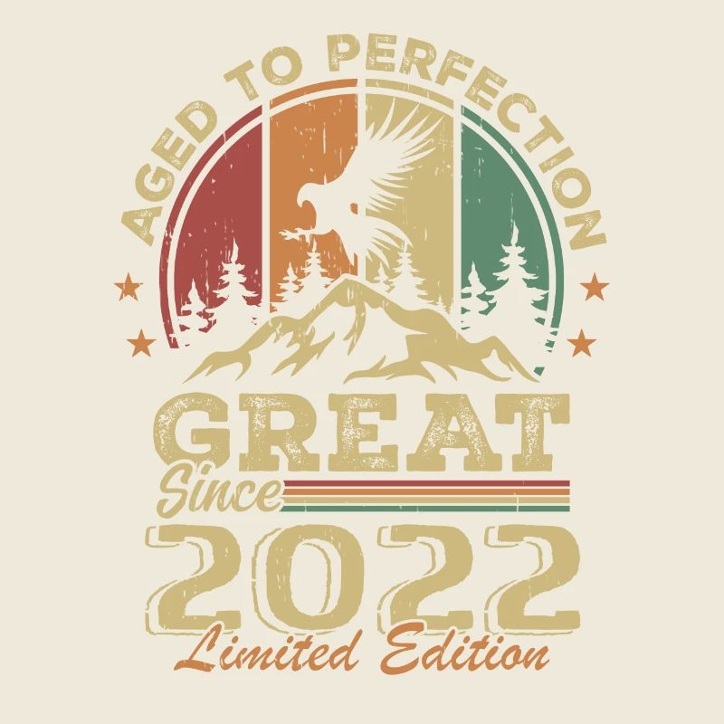 Vintage Geburtstag 2022 - Retro Geschenkidee 2022