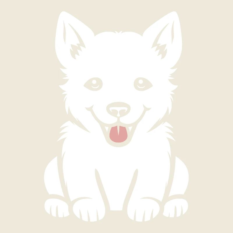 Humor little husky