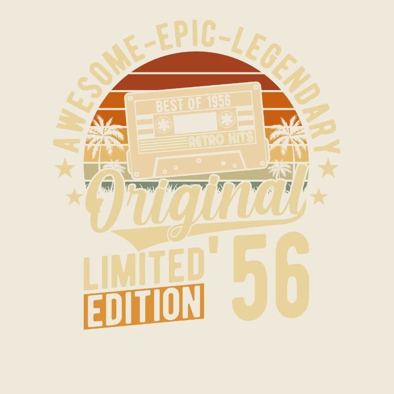 Anniversaire vintage 1956