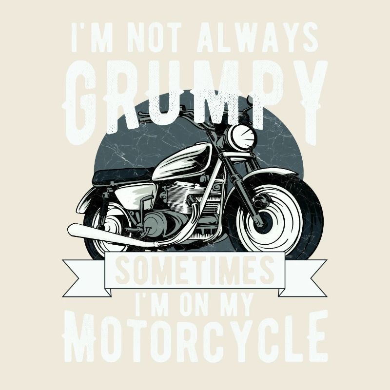 Ich bin nicht immer mürrisch, manchmal bin ich auf der Kippe