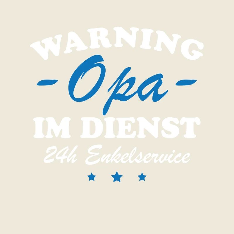 Opa im Dienst Geschenkidee