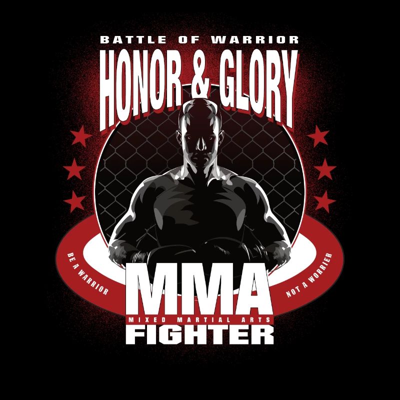 MMA Fighter Fight Martial Arts Training Gift