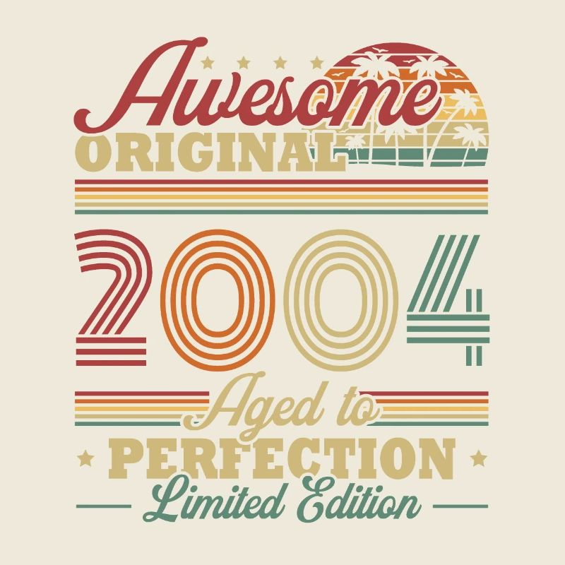 Original 2004 Vintage Retro Geburtstagsgeschenk