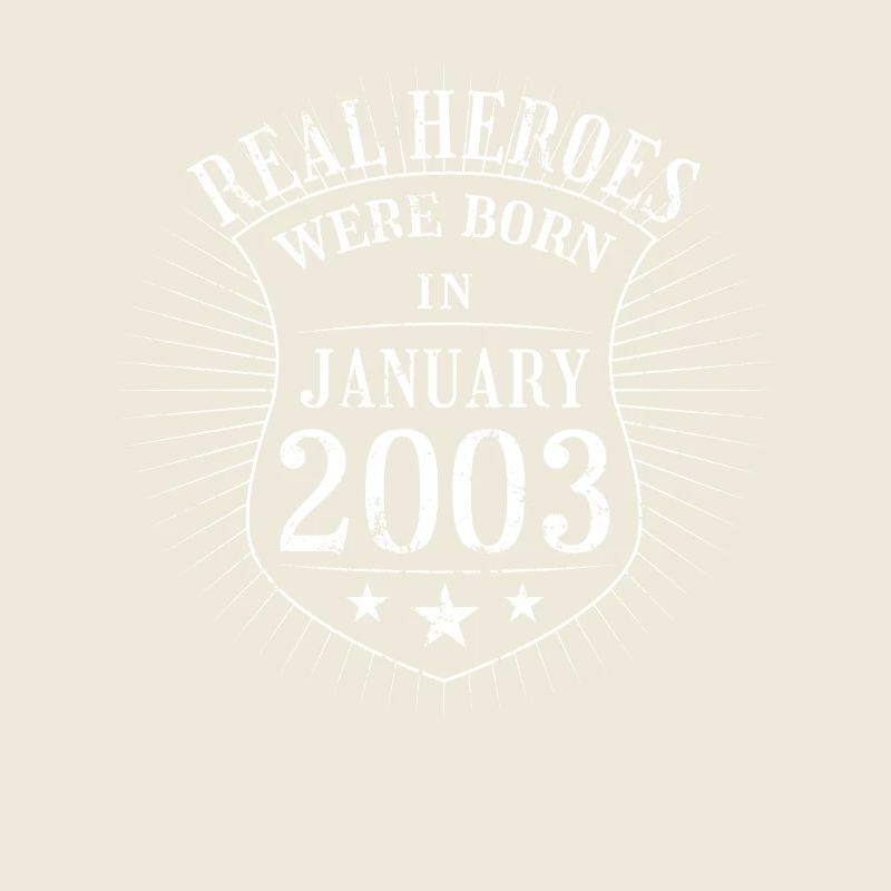 Real Heroes sont nés en Janvier 2003 Anniversaire