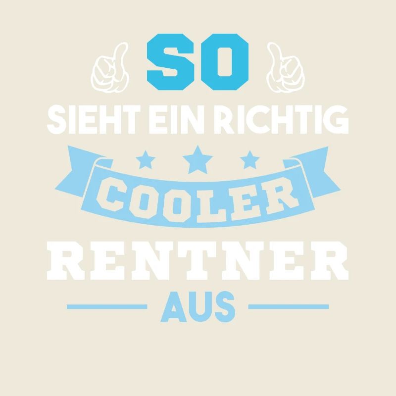 So sieht ein richtig cooler Rentner aus Pensioner