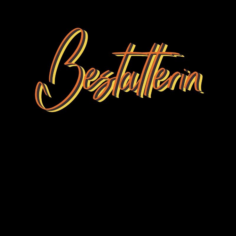Friedhof Abschluss-Geschenk Bestatterin