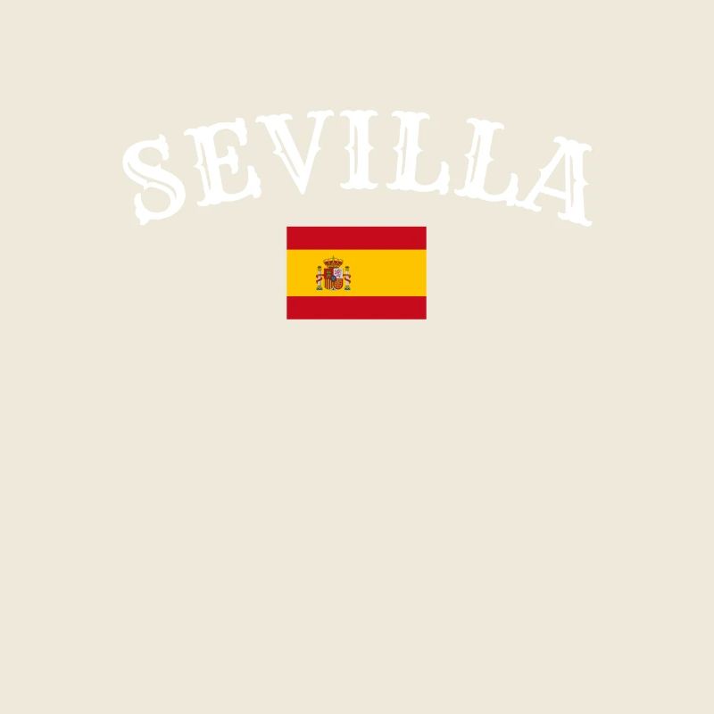 Séville, Espagne, Drapeau espagnol, Espagnols