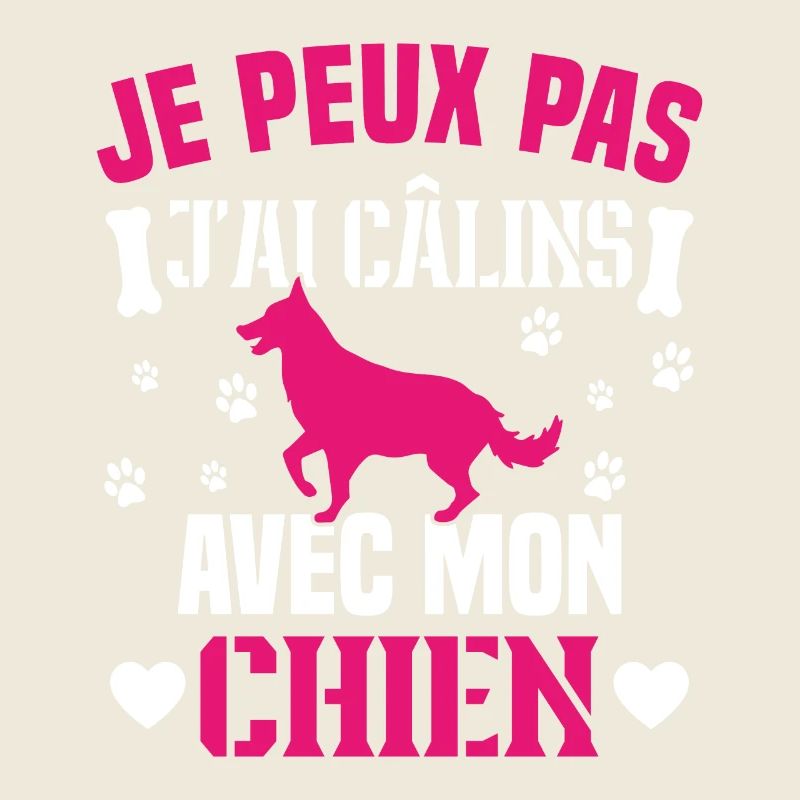 I can't cuddle with my dog