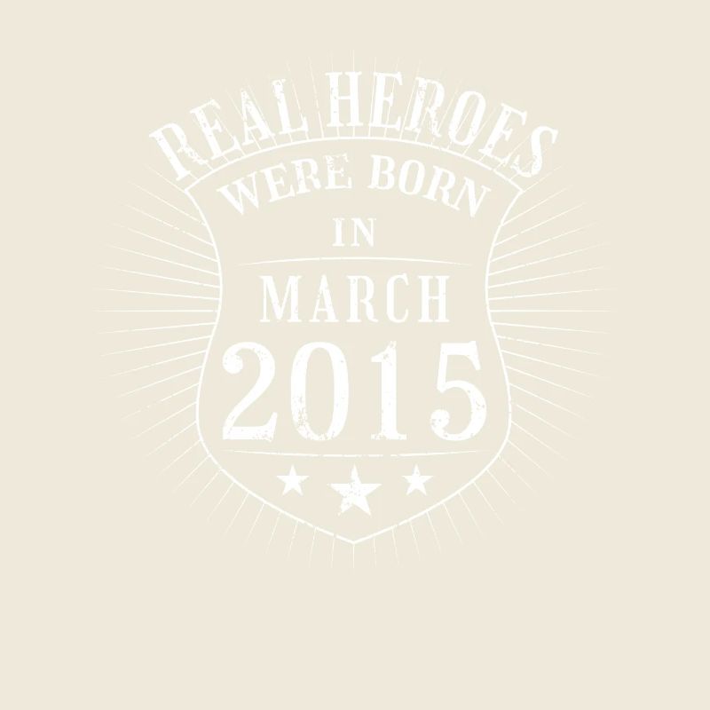 Real Heroes sont nés en Mars 2015 Anniversaire