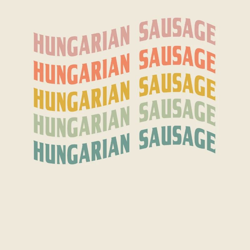Ungarischer Wurst Schrift