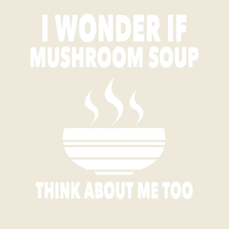 Drôle de dicton de soupe aux champignons