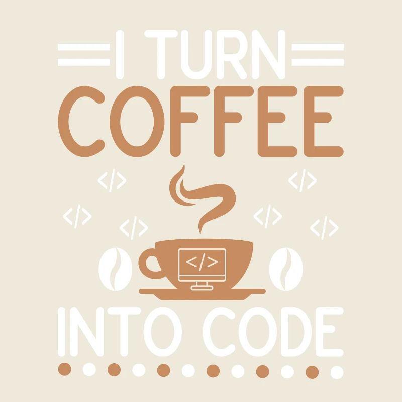 Kaffee-Codierung Programmierer Programmierer Entwickler Nerd Coff