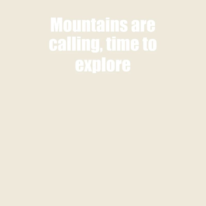 Wandern - Mountains are calling, time to explore