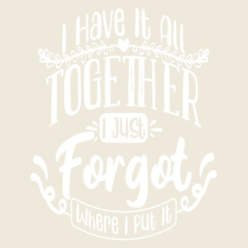 I just forgot where I put it