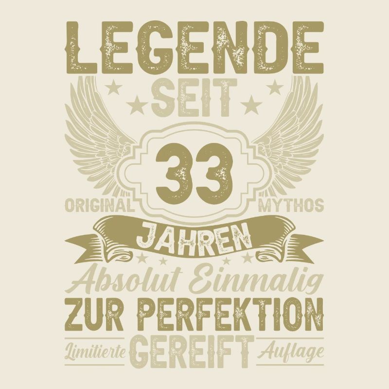 Jubiläumslegende - 33 Jahre